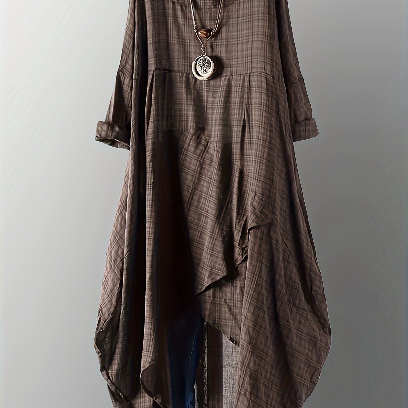 Lockeres Kleid in Übergröße für Damen