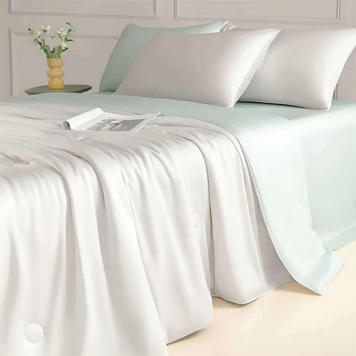 Kühle Sommerdecke – Weich, Hautfreundlich  und Komfortabel | Für warme Sommernächte