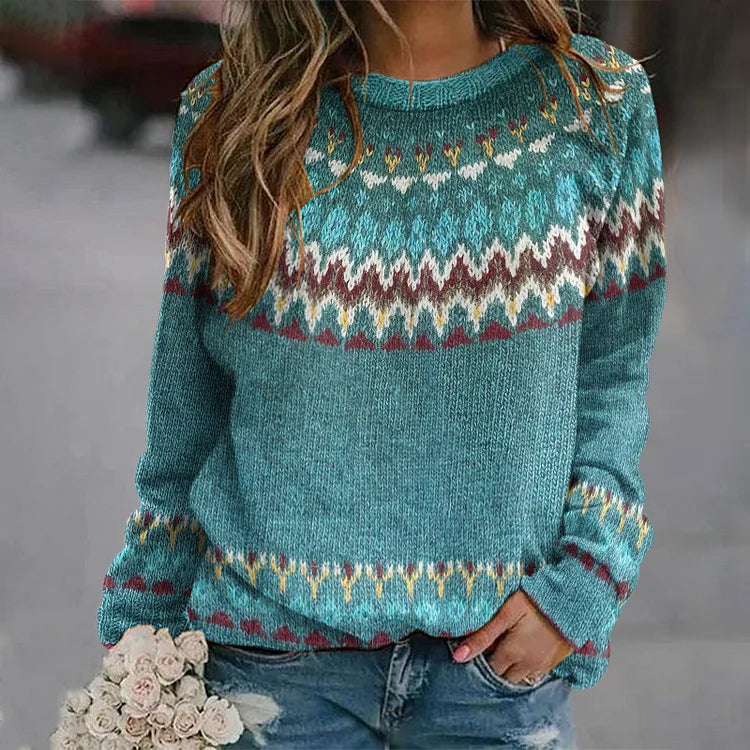 PULLOVER INSPIRIERT VON ISLAND | ELEGANT UND WARM