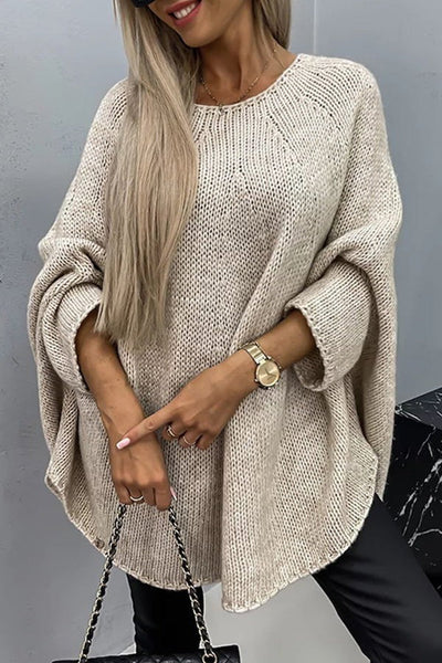 Heidi-Mode | Lässiger Oversized Strickpullover