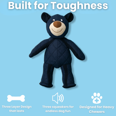 Bearschen | Unzerstörbarer Spielkamerad für starke Kauer