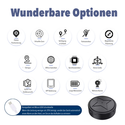 Trackpod | Magnetischer Mini GPS-Tracker für Echtzeit-Überwachung