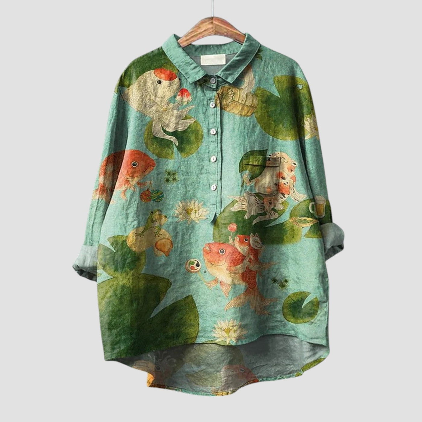 Agnese | Stilvolle Bluse mit besonderem Muster