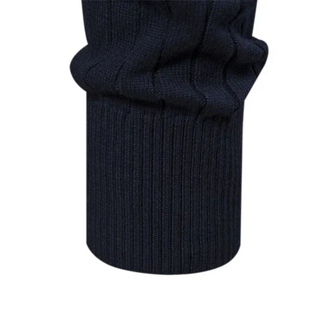 Aiopeson Eleganz | Stilvoller Reißverschluss-Pullover für Herren im Herbst