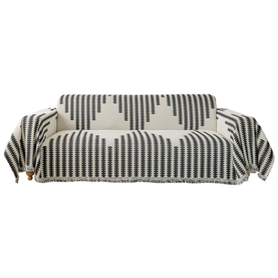 HomeHaven Cover - Doppelseitige Chenille-Stoff-Sofahusse