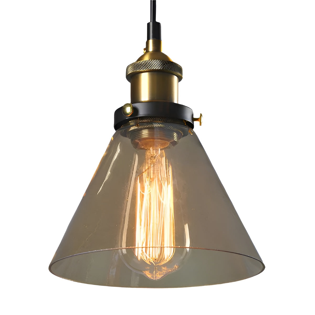 Hängeleuchte aus Antikglas – Vintage Stil für stilvolle Beleuchtung