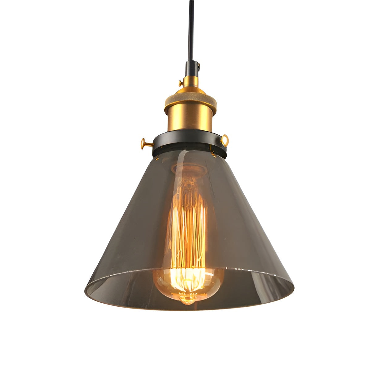 Hängeleuchte aus Antikglas – Vintage Stil für stilvolle Beleuchtung