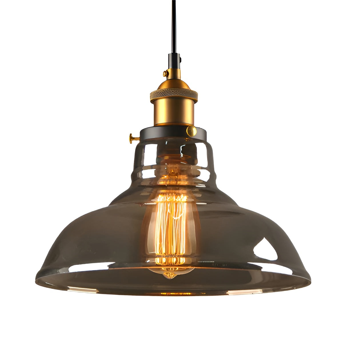 Hängeleuchte aus Antikglas – Vintage Stil für stilvolle Beleuchtung