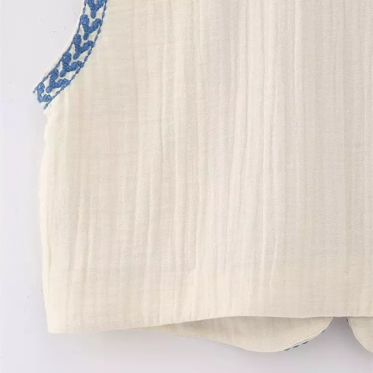 Heidi-Mode | Stilvolle Blümchen Chice Weste