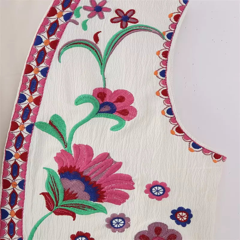 Heidi-Mode | Stilvolle Blümchen Chice Weste