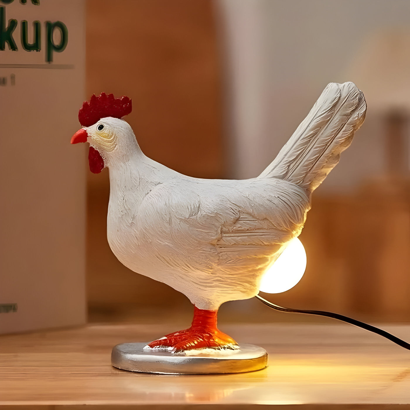 ChickGlow Licht – Huhn LED Tisch‑Nachtlicht