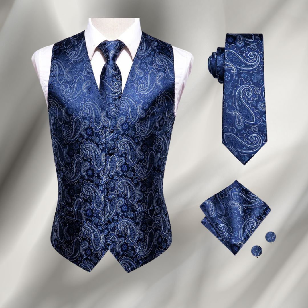 Axel | Vintage-Weste im Urlaubsstil für Herren