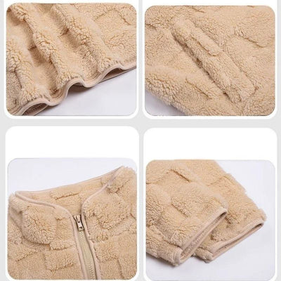 Ayleen - superweiche kurze fleecejacke