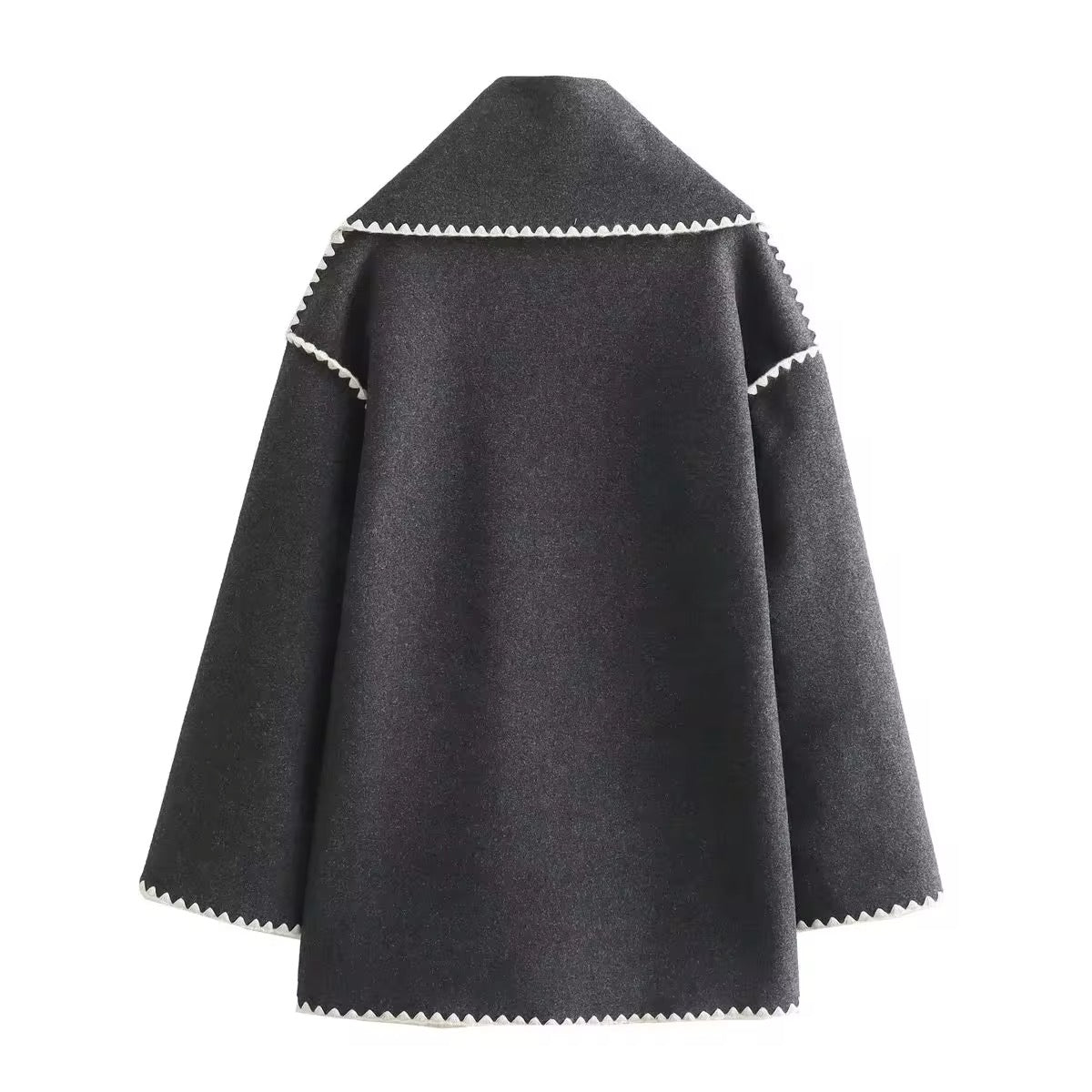 Heidi-Mode | Lockere Jacke mit Schalquasten