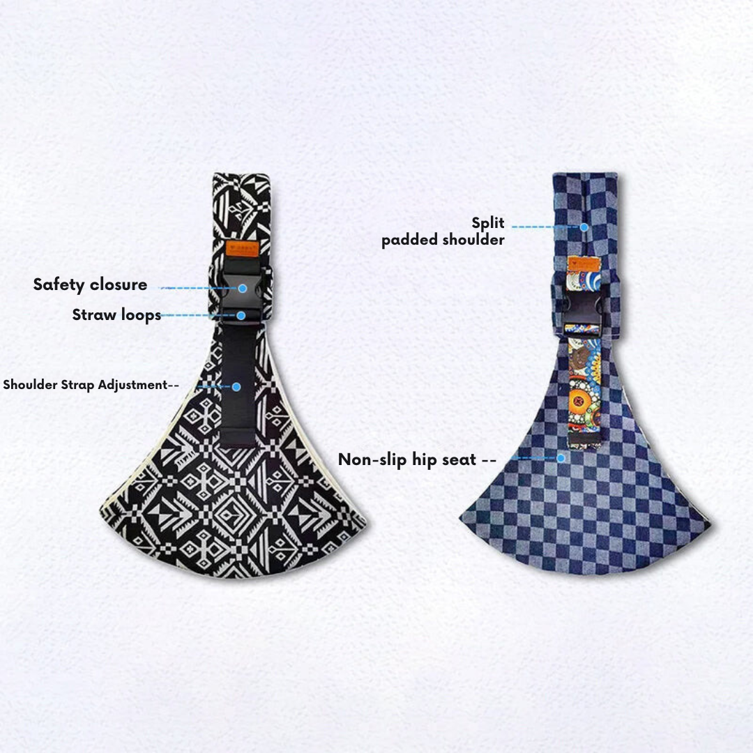 BabyBag Ergonomische Verstellbare Babytrage | Komfort und Unterstützung für Eltern und Baby