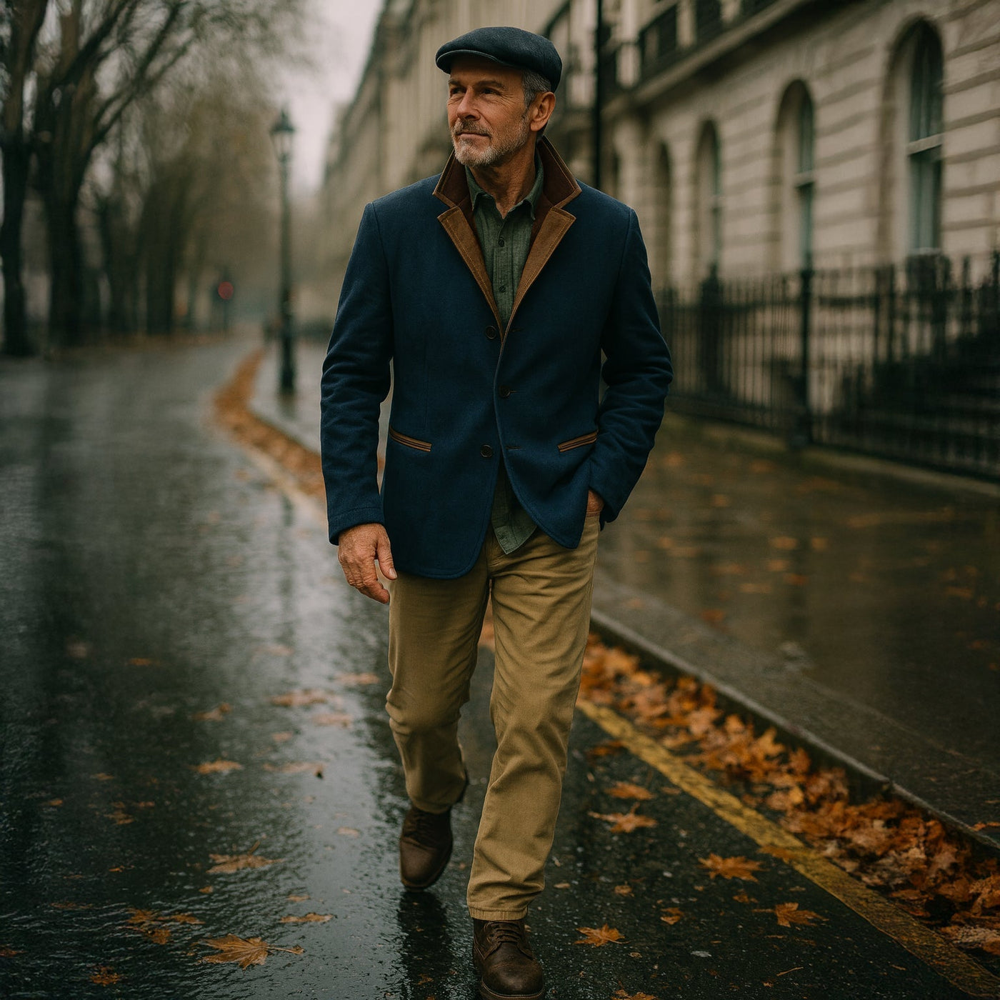 Bastian | Leichte Vintage Herbstjacke