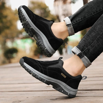 Trekkingschuhe für Herren – Bequeme Slip-On Wanderschuhe mit Komfortsohle