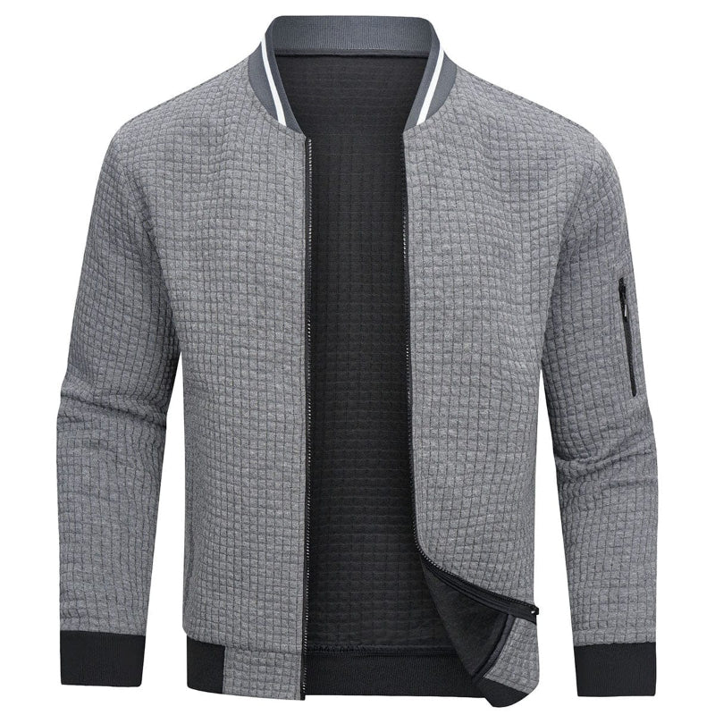 Herrenjacke mit Reißverschluss – warm und stilvoll für den Winter