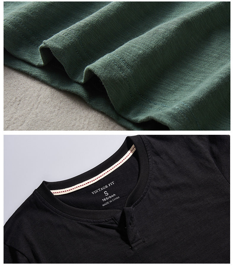 Hiro Langarmhemd aus reiner, atmungsaktiver Baumwolle