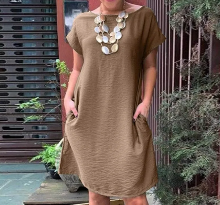 Selya – das basic-sommerkleid für entspannte eleganz