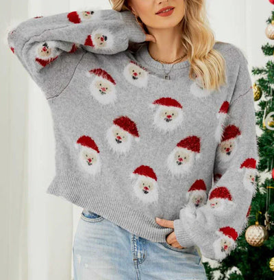 Elfie | Bequemer Santa Pullover für festliche Freude