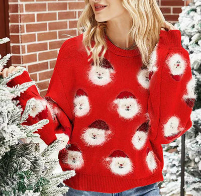 Elfie | Bequemer Santa Pullover für festliche Freude