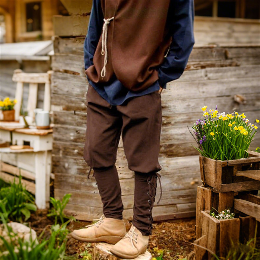 Celtic Knight Ranger Style Strap Design Pants