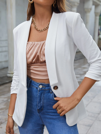 Blazer für Damen – Eleganter langer Blazer für den Sommer