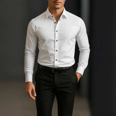 Hemd für Herren - Slim Fit Businesshemd mit Stretch