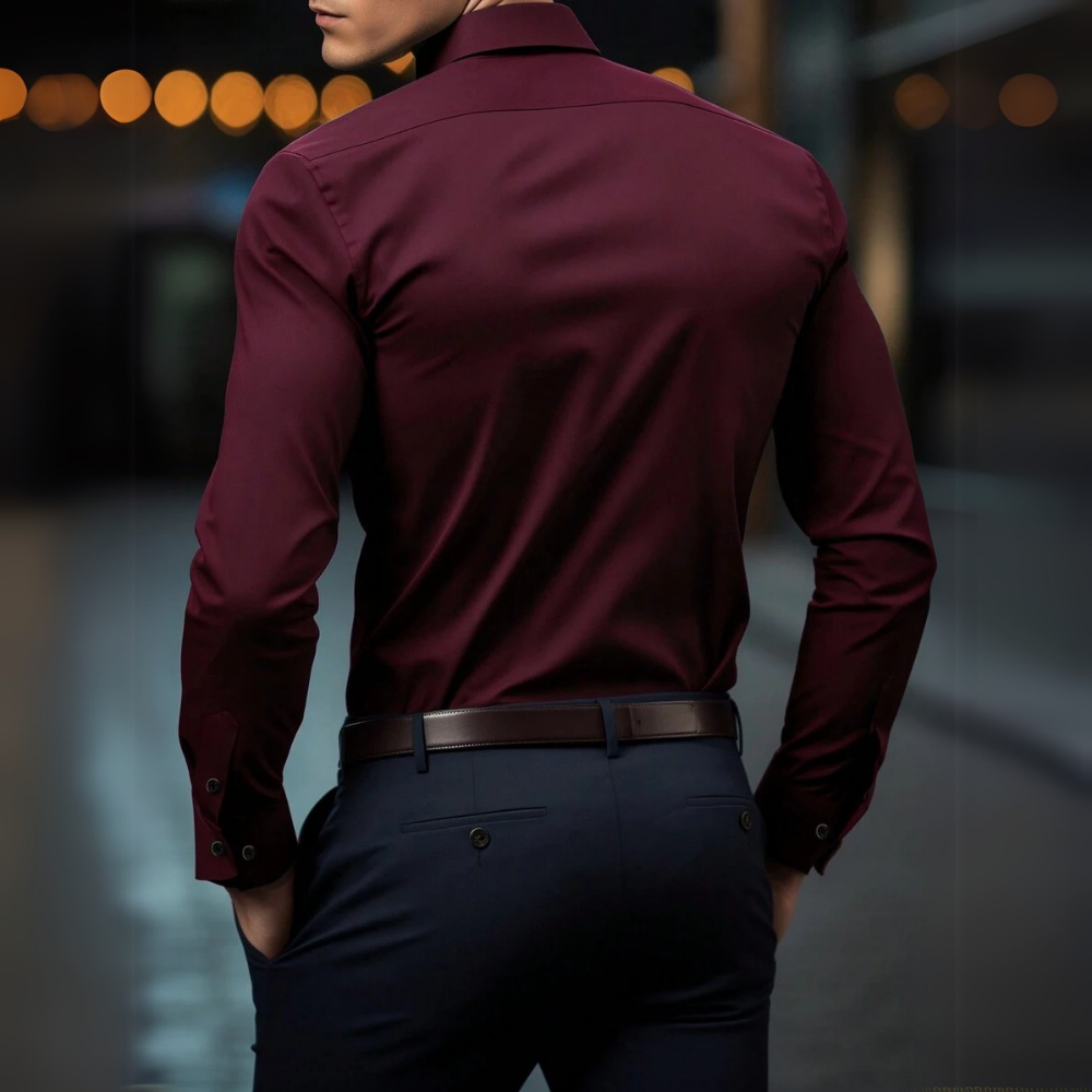 Hemd für Herren - Slim Fit Businesshemd mit Stretch