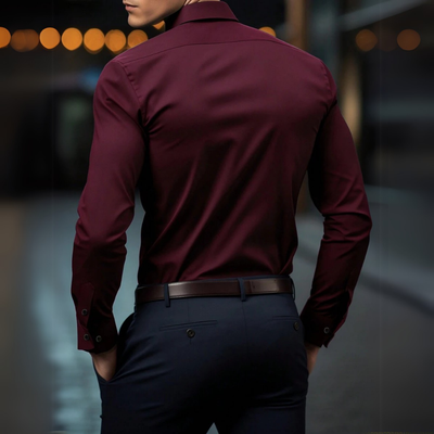 Hemd für Herren - Slim Fit Businesshemd mit Stretch