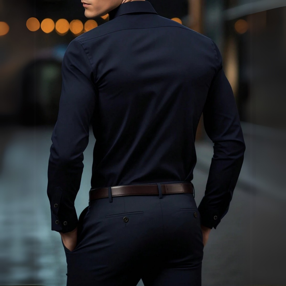 Hemd für Herren - Slim Fit Businesshemd mit Stretch
