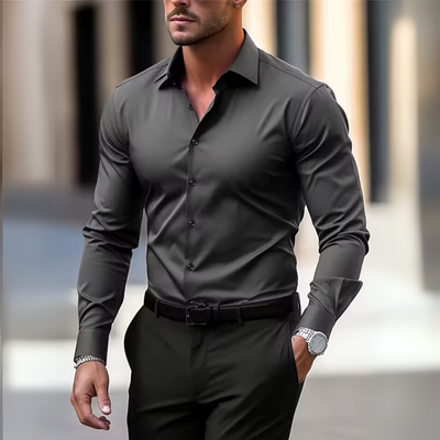 Hemd für Herren - Slim Fit Businesshemd mit Stretch