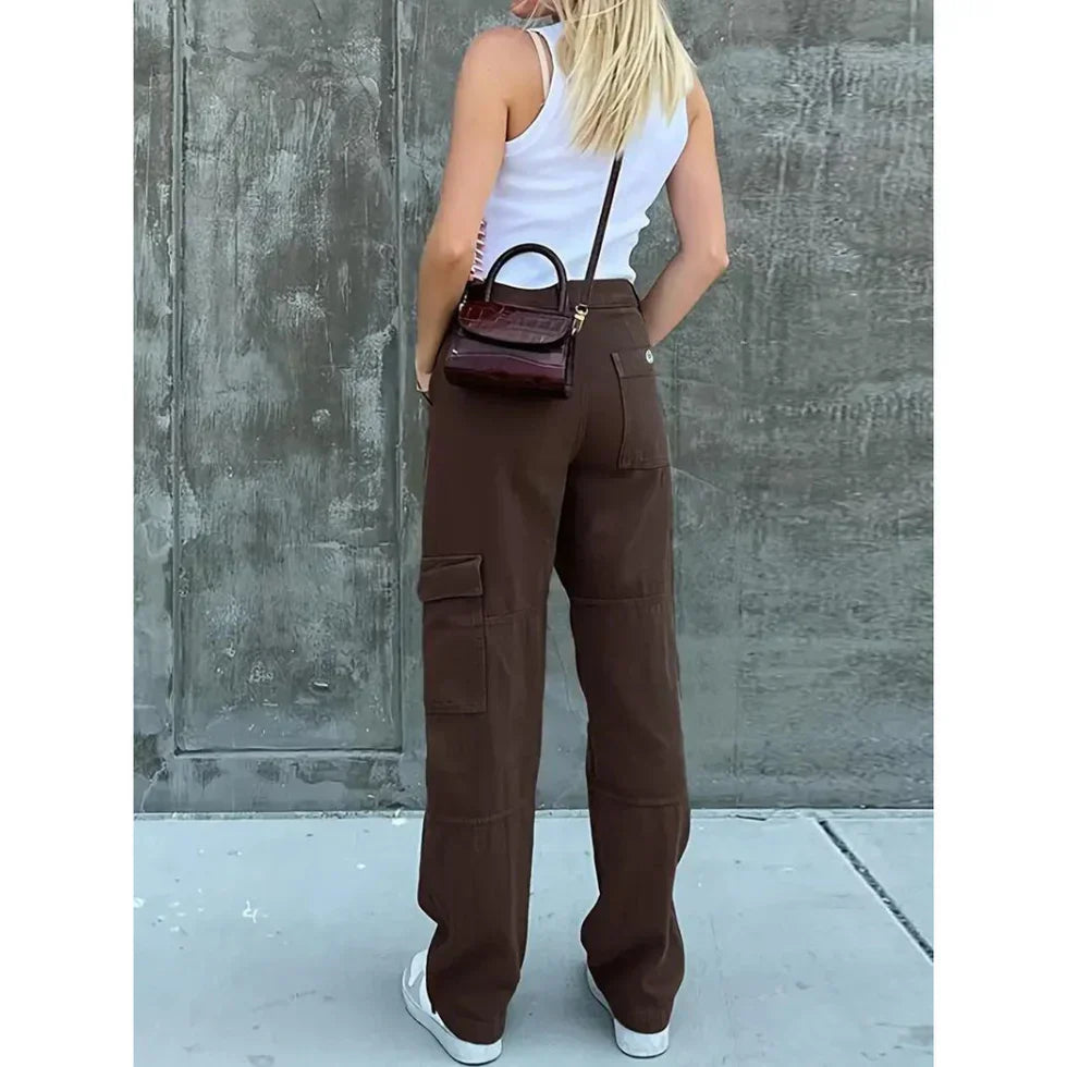 Sierra - entspannte cargohose für damen