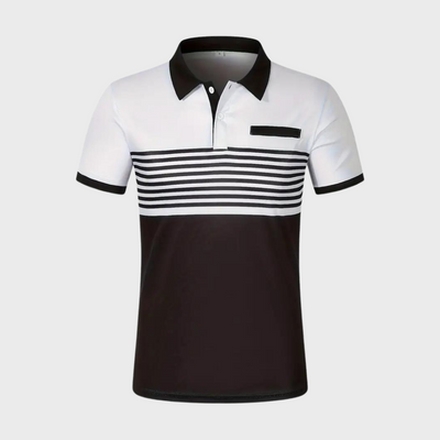 Poloshirt für Herren - Lässiges Gestreiftes Polo für Sommer