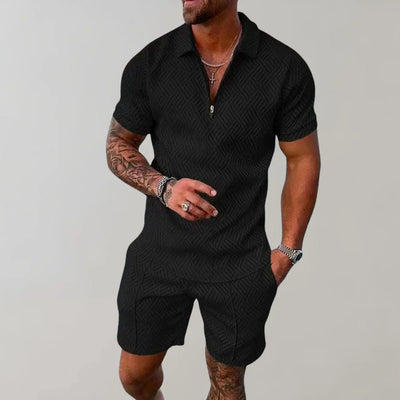 Sommer Polo- und Kurze Hosen-Satz für Männer