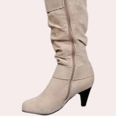 Heidi-Mode | Elegante Stiefel Mit Spitze Und Reißverschluss