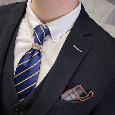 Herren Dreiteilig Modern Anzug Set | Hochzeitsgast Anzug