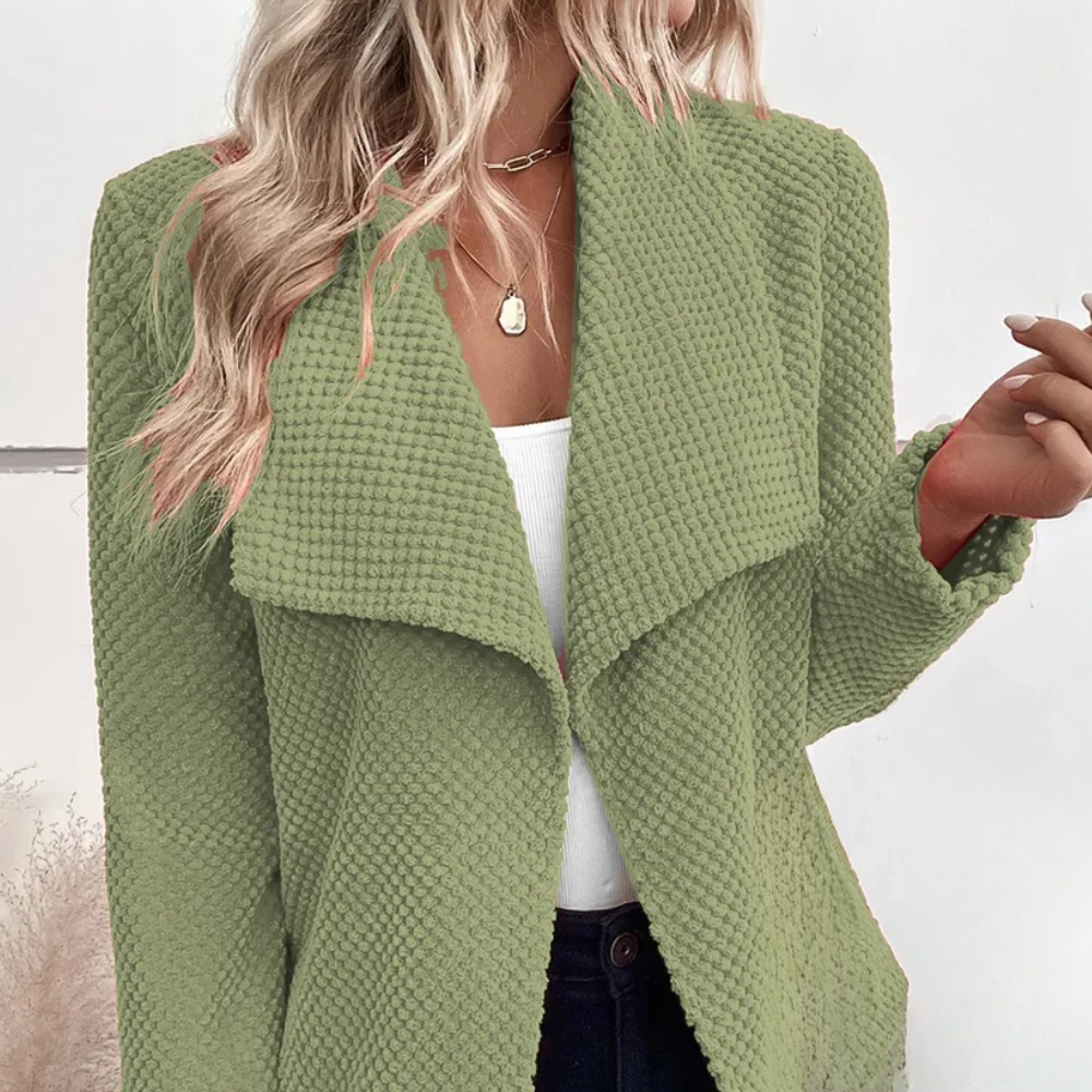 Heidi-Mode | Schicker Cardigan mit Kragen