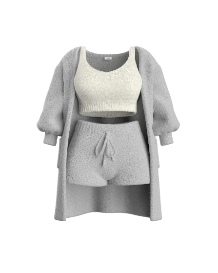 COZY LOUNGESET 3-TEILIG