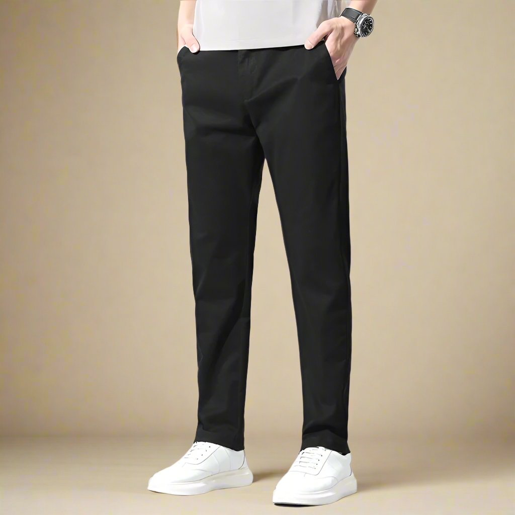 Chinohose für Herren - Casual Regular-Fit Stoffhose für den Sommer