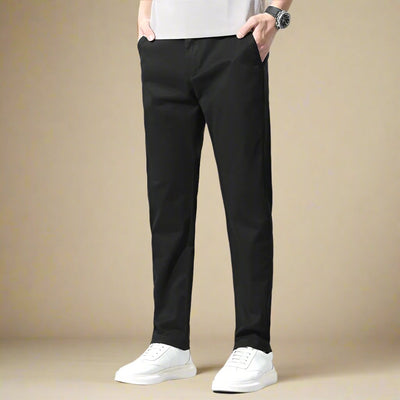 Chinohose für Herren - Casual Regular-Fit Stoffhose für den Sommer