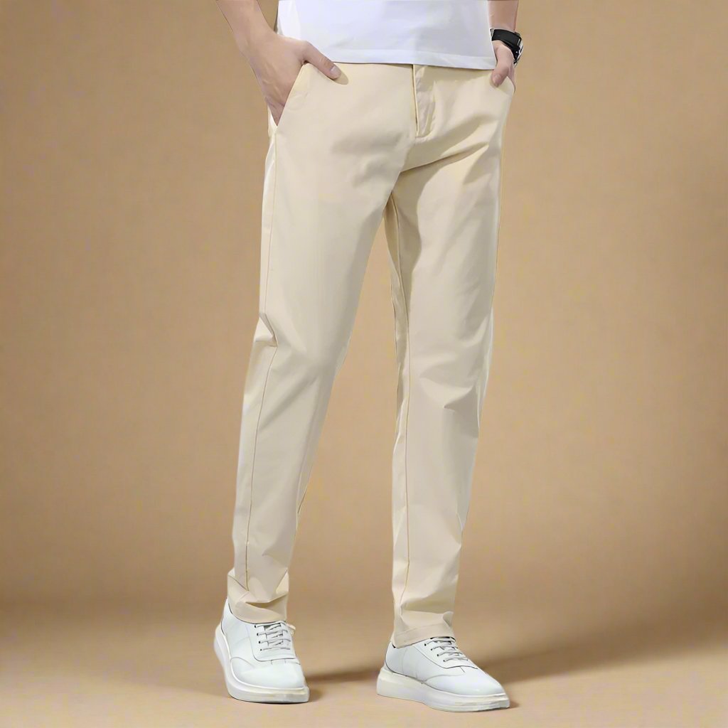 Chinohose für Herren - Casual Regular-Fit Stoffhose für den Sommer