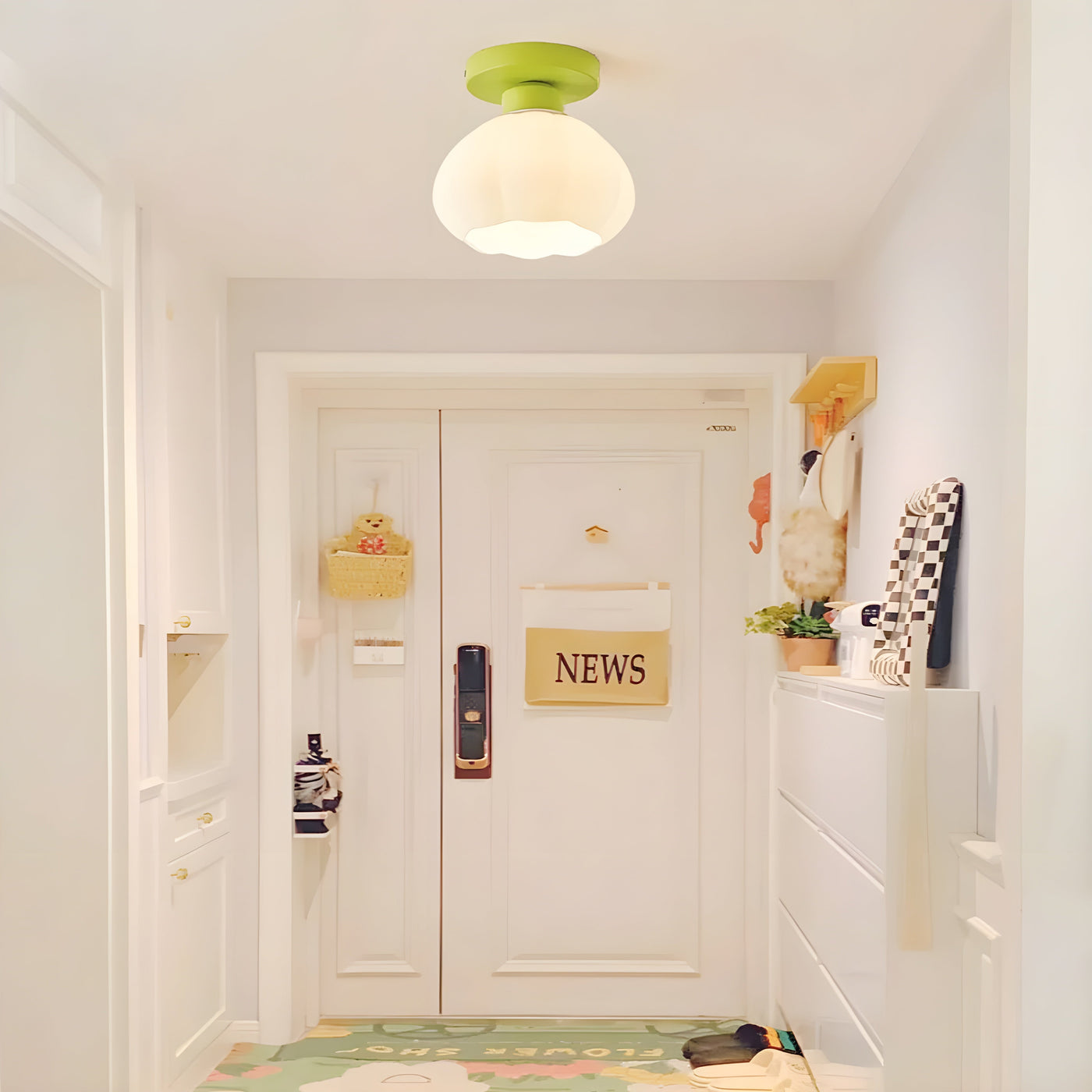 CeramiLume Lampe - Nordische Keramikglas LED Lampe