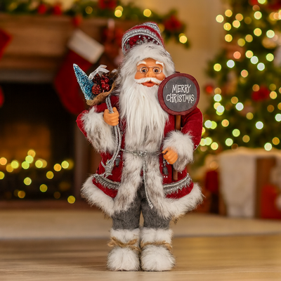 Evergleam | Festliche Weihnachtsmannfigur