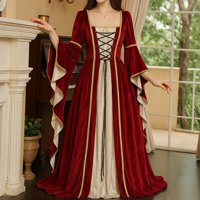 Medieval Velveteen Court Dressre