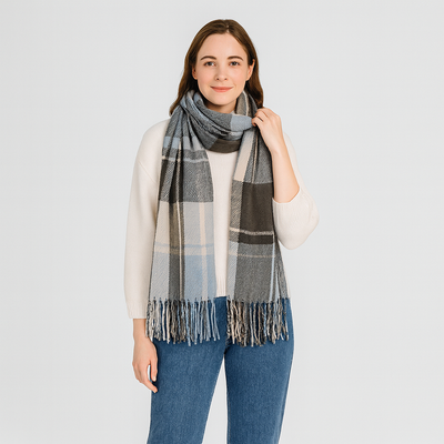 Sofia | Übergroßer Winterschal mit weichem Strick