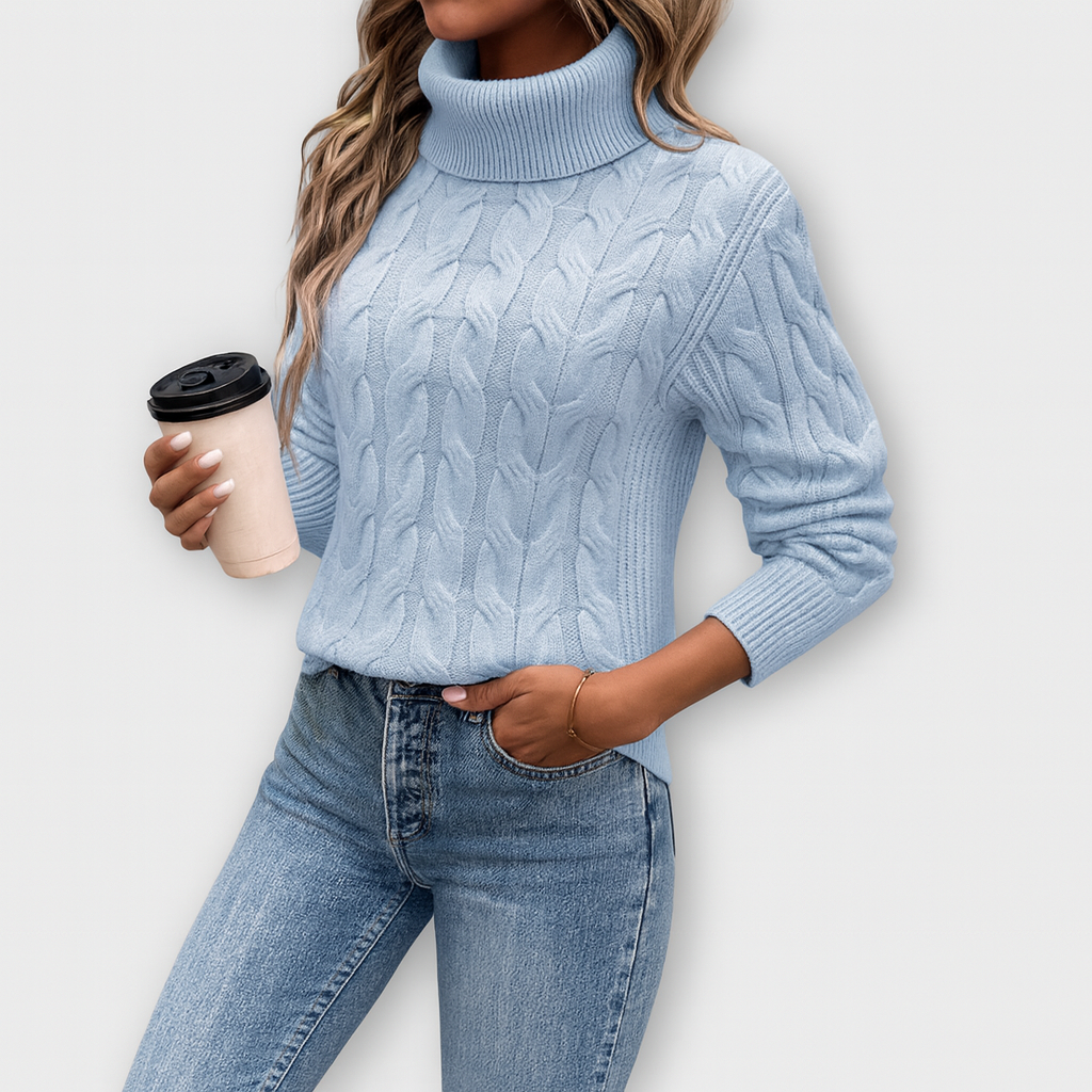 Rollkragenpullover – Umarmung der Wärme und Eleganz