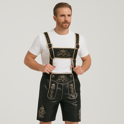 Herren Lederhose Vintage – Traditionelle Tracht für das Münchner Oktoberfest