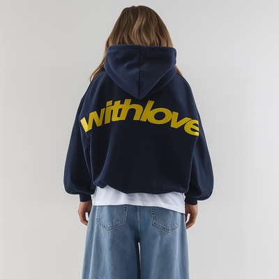 Klassischer Hoodie mit Print – Weiche Baumwollmischung – Lässig & Bequem